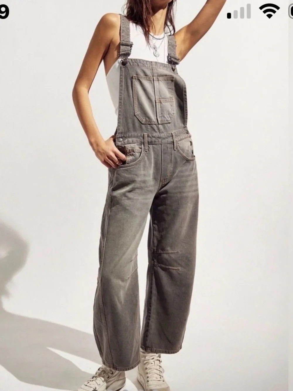 We The Free Goodluck Barrel Overalls. Size XSmall